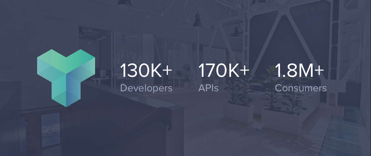 130k+ Developers, 170k+ APIs, 1.8M+ Consumers